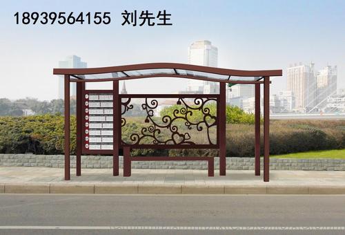 「广告营销服务」设计定制公交车候车亭厂家加工厂
